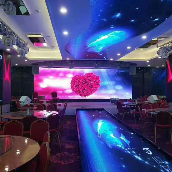 酒店大厅LED曲面显示屏